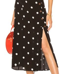 NWT Free People Retro Love Midi Skirt